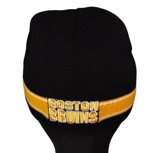 Boston Bruins Beanie by Top of the World Black and Gold Winter Must Have. - Picture 6 of 9